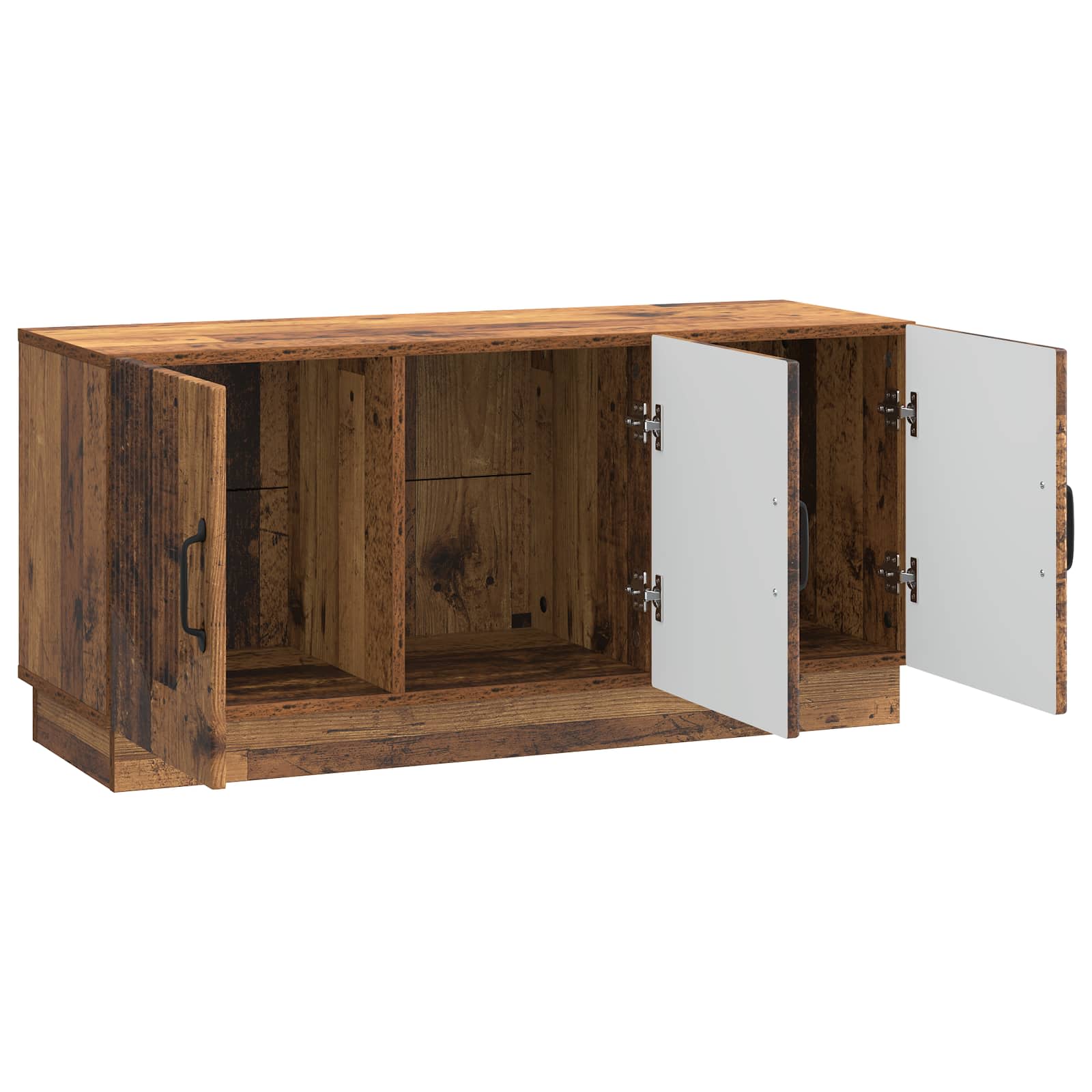 TV-Schränk Altholz 99 x 34,5 x 47 cm Holzwerkstoff