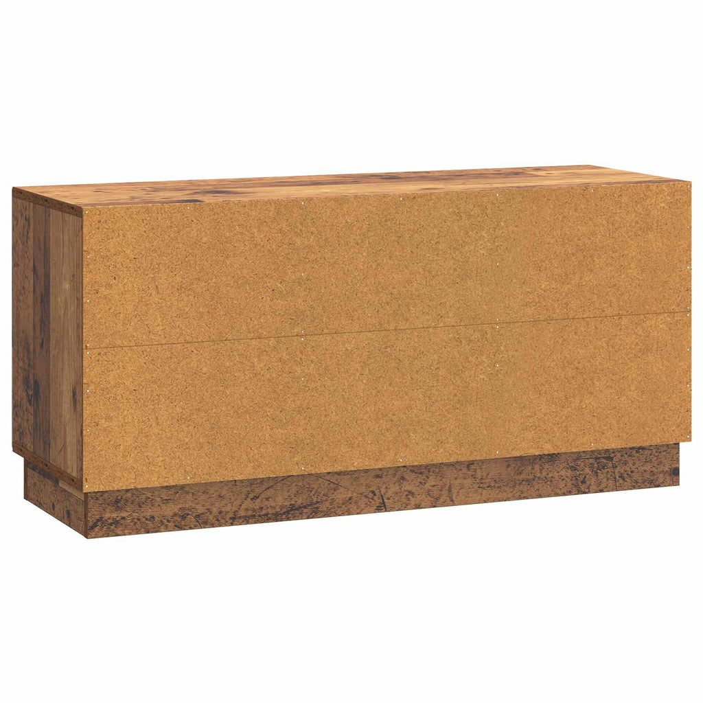 TV-Schränk Altholz 99 x 34,5 x 47 cm Holzwerkstoff