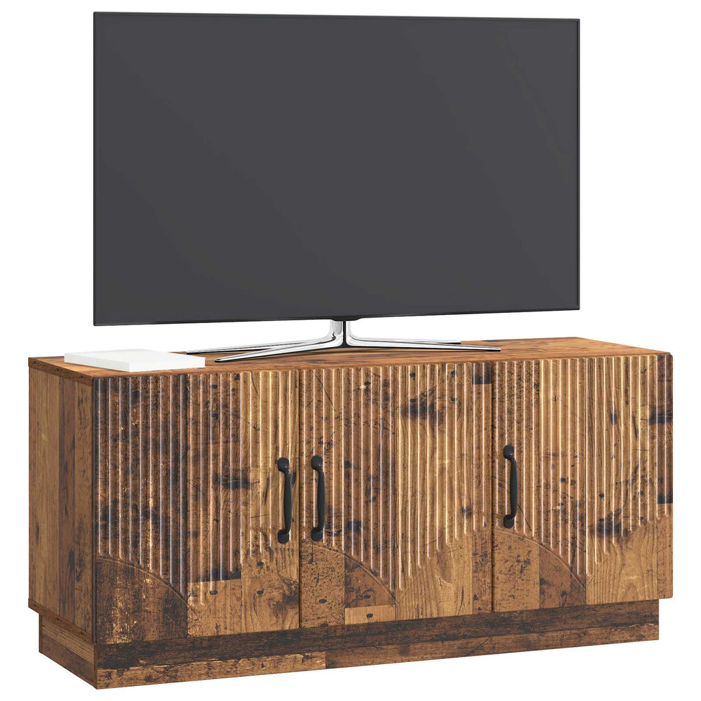 TV-Schränk Altholz 99 x 34,5 x 47 cm Holzwerkstoff