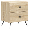 Nachttisch Sonoma-Eiche 43 x 34,5 x 47,5 cm Holzwerkstoff