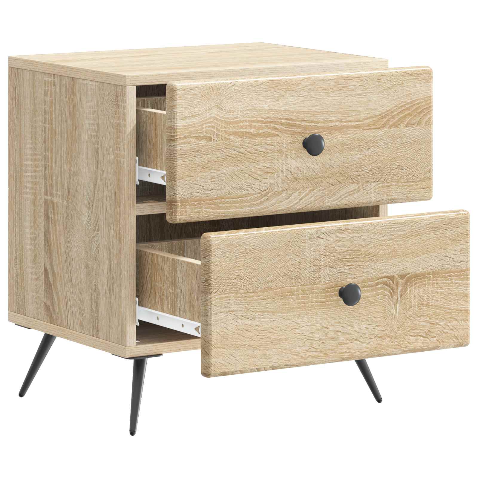 Nachttisch Sonoma-Eiche 43 x 34,5 x 47,5 cm Holzwerkstoff