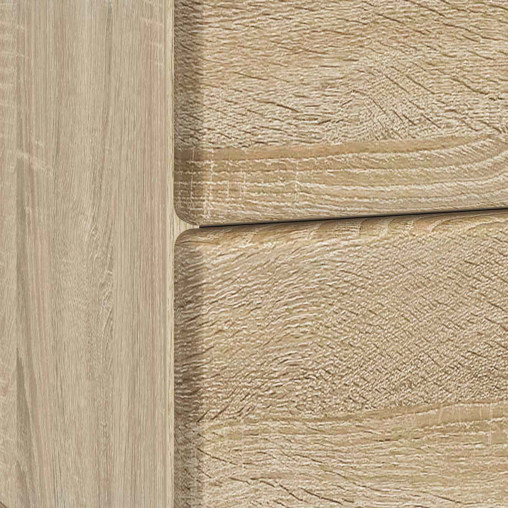 Nachttisch 2 pcs Sonoma-Eiche 43 x 34,5 x 47,5 cm Holzwerkstoff