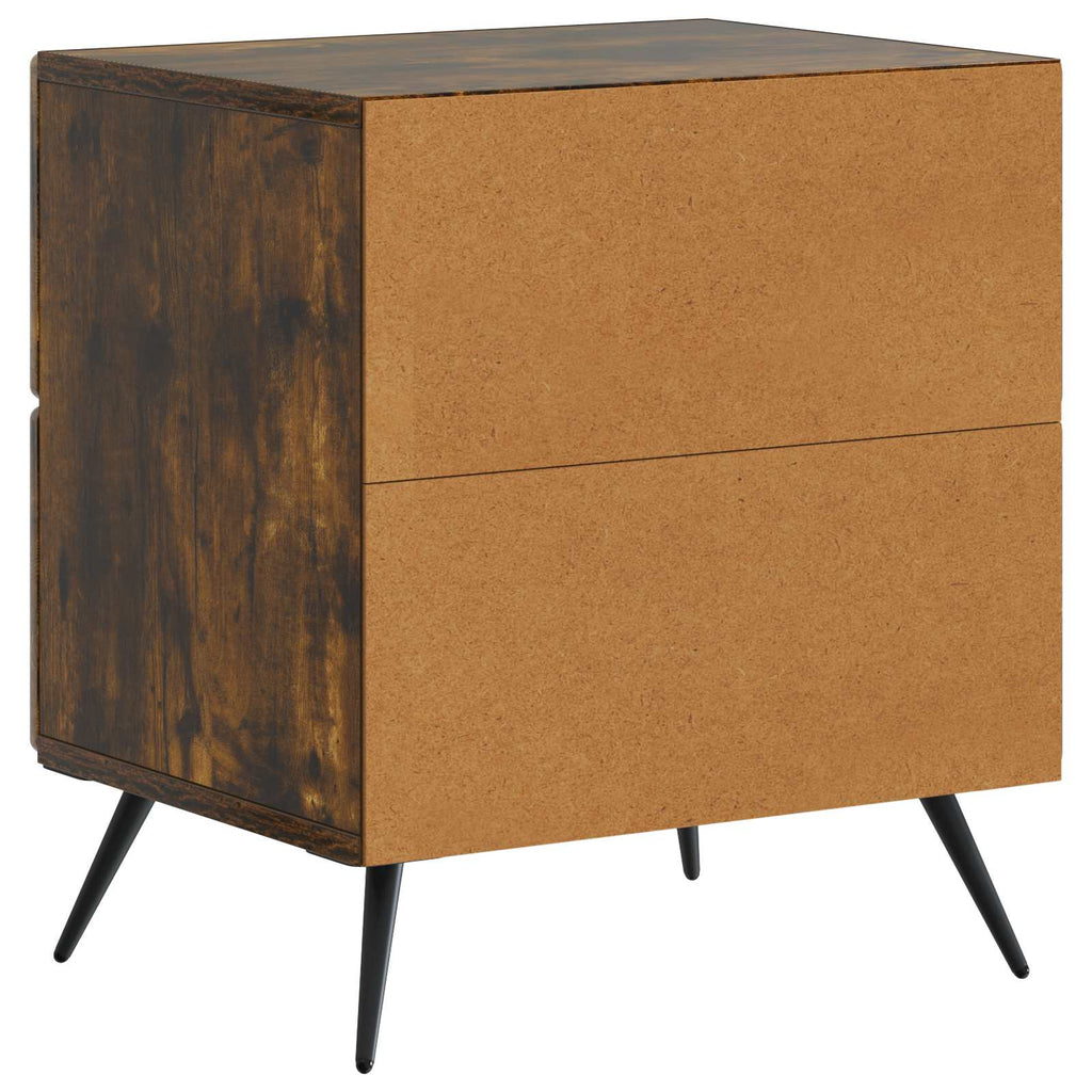 Nachttisch Geräucherte Eiche 43 x 34,5 x 47,5 cm Holzwerkstoff