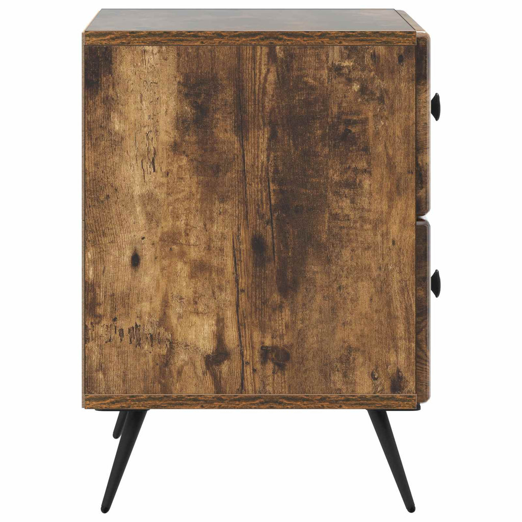 Nachttisch Geräucherte Eiche 43 x 34,5 x 47,5 cm Holzwerkstoff