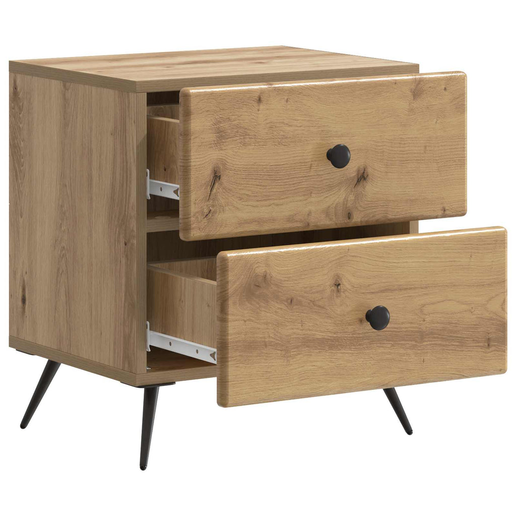 Nachttisch Artisan-Eiche 43 x 34,5 x 47,5 cm Holzwerkstoff