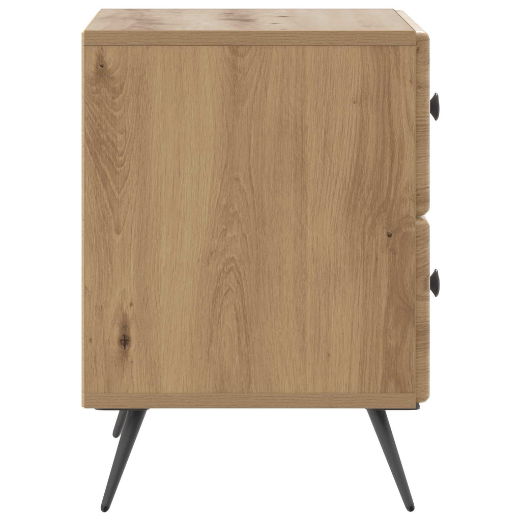 Nachttisch Artisan-Eiche 43 x 34,5 x 47,5 cm Holzwerkstoff