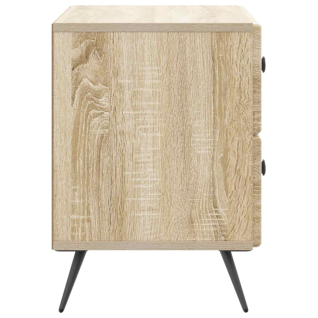 Nachttisch Sonoma-Eiche 62 x 34,5 x 47,5 cm Holzwerkstoff