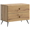 Nachttisch Artisan-Eiche 62 x 34,5 x 47,5 cm Holzwerkstoff