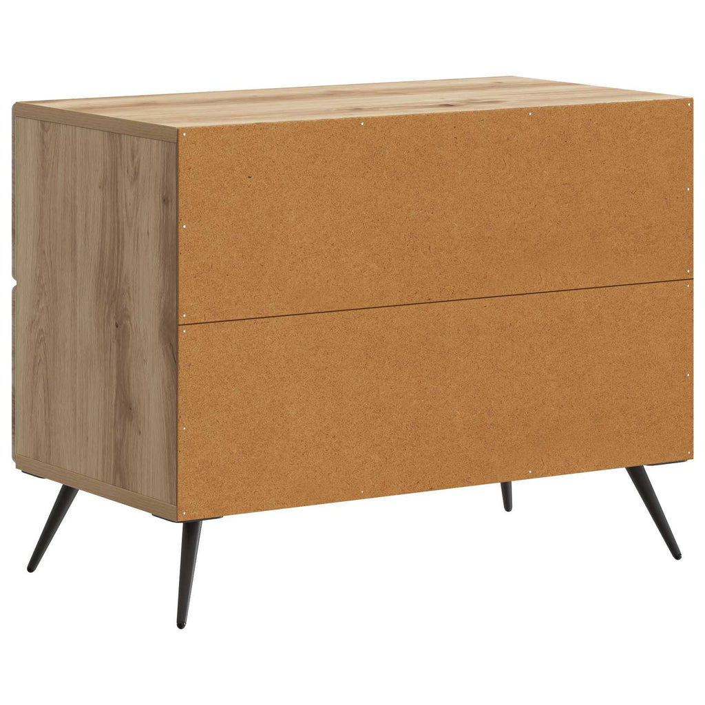 Nachttisch Artisan-Eiche 62 x 34,5 x 47,5 cm Holzwerkstoff