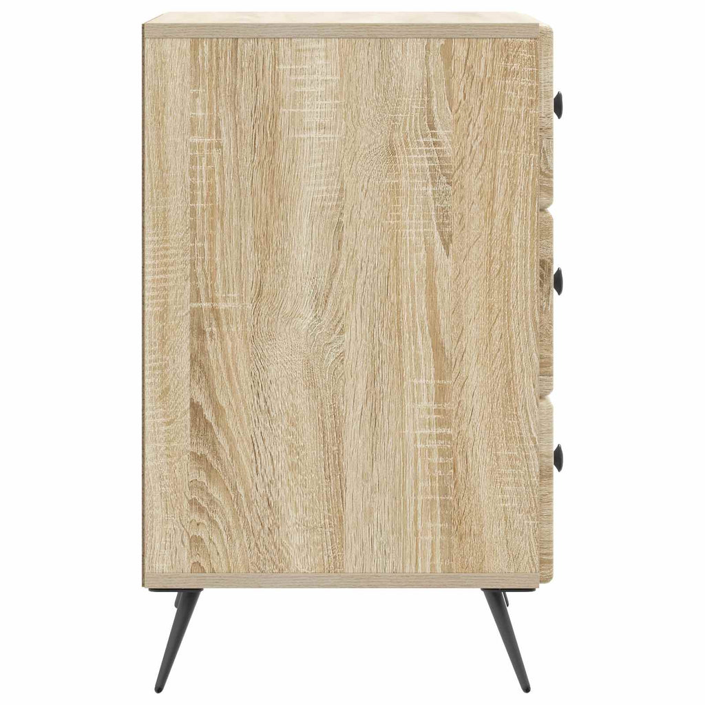 Nachttisch Sonoma-Eiche 43 x 41 x 66,5 cm Holzwerkstoff