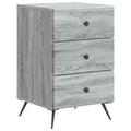 Nachttisch Graues Sonoma 43 x 41 x 66,5 cm Holzwerkstoff