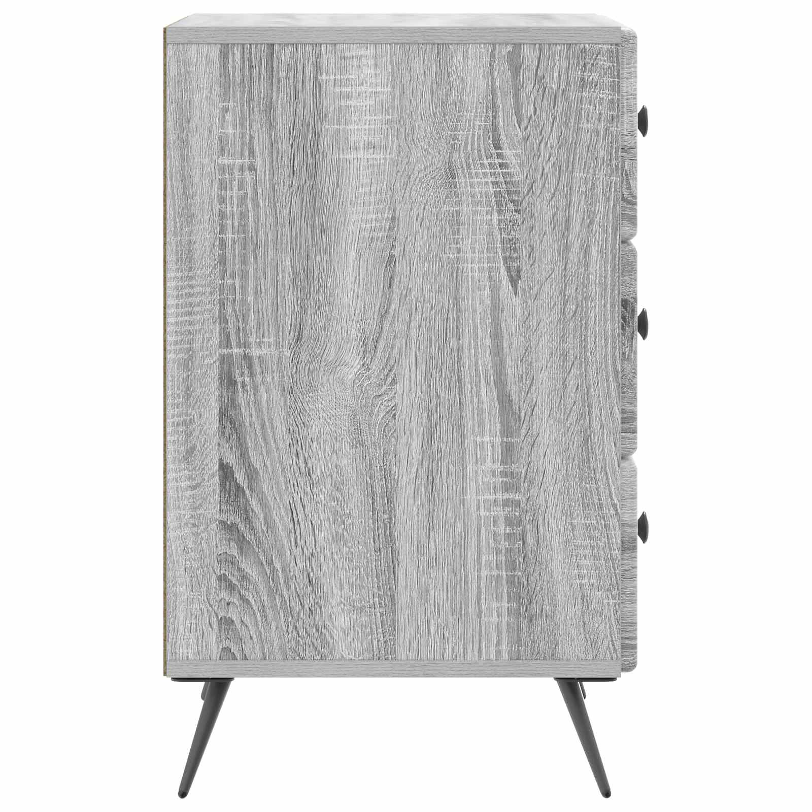 Nachttisch Graues Sonoma 43 x 41 x 66,5 cm Holzwerkstoff