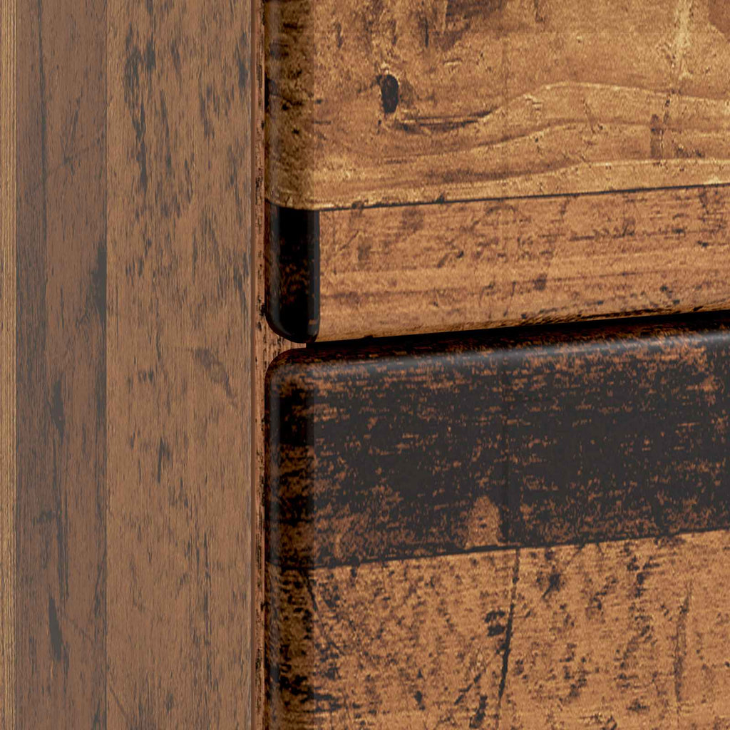 Nachttisch Altholz 43 x 41 x 66,5 cm Holzwerkstoff