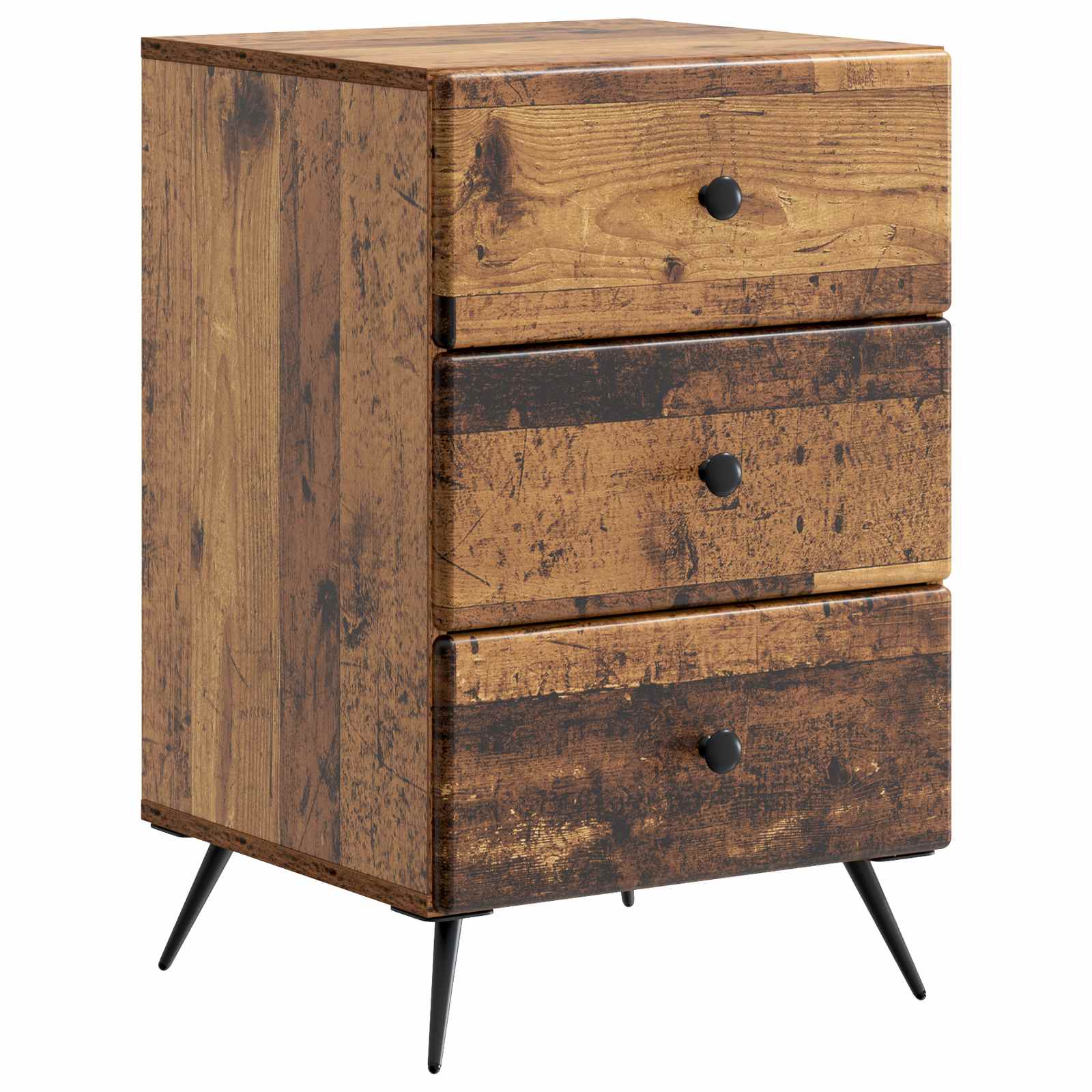 Nachttisch Altholz 43 x 41 x 66,5 cm Holzwerkstoff
