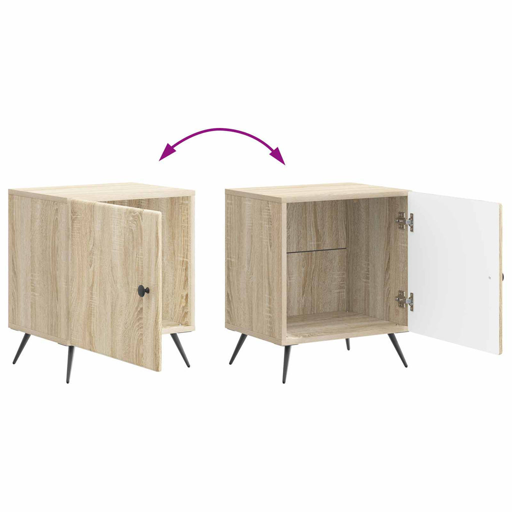 Nachttisch Sonoma-Eiche 43 x 34,5 x 50 cm Holzwerkstoff