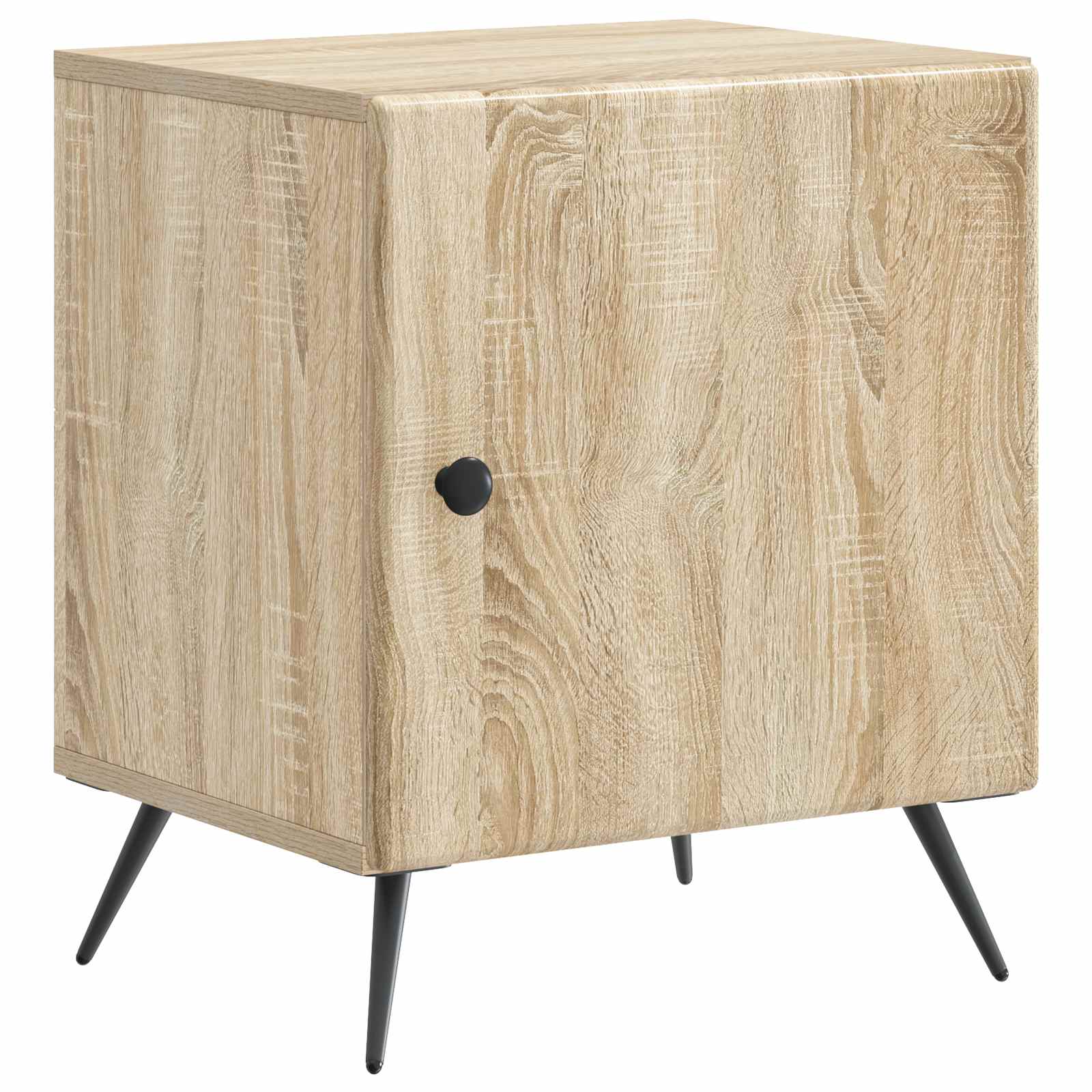 Nachttisch 2 pcs Sonoma-Eiche 43 x 34,5 x 50 cm Holzwerkstoff