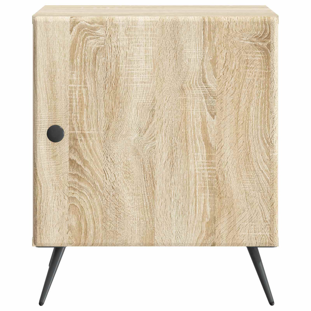 Nachttisch 2 pcs Sonoma-Eiche 43 x 34,5 x 50 cm Holzwerkstoff