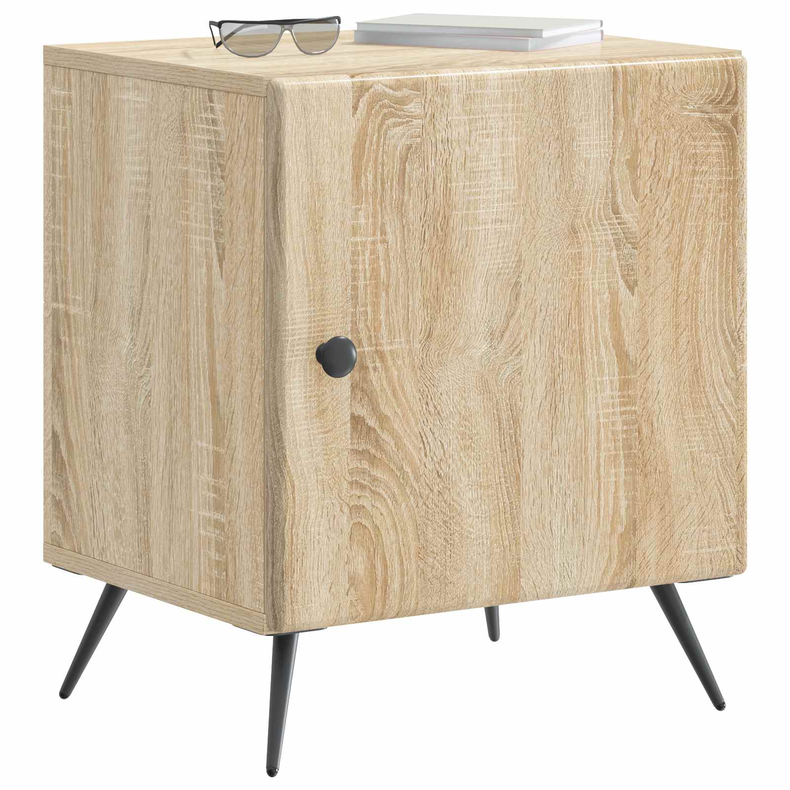 Nachttisch 2 pcs Sonoma-Eiche 43 x 34,5 x 50 cm Holzwerkstoff