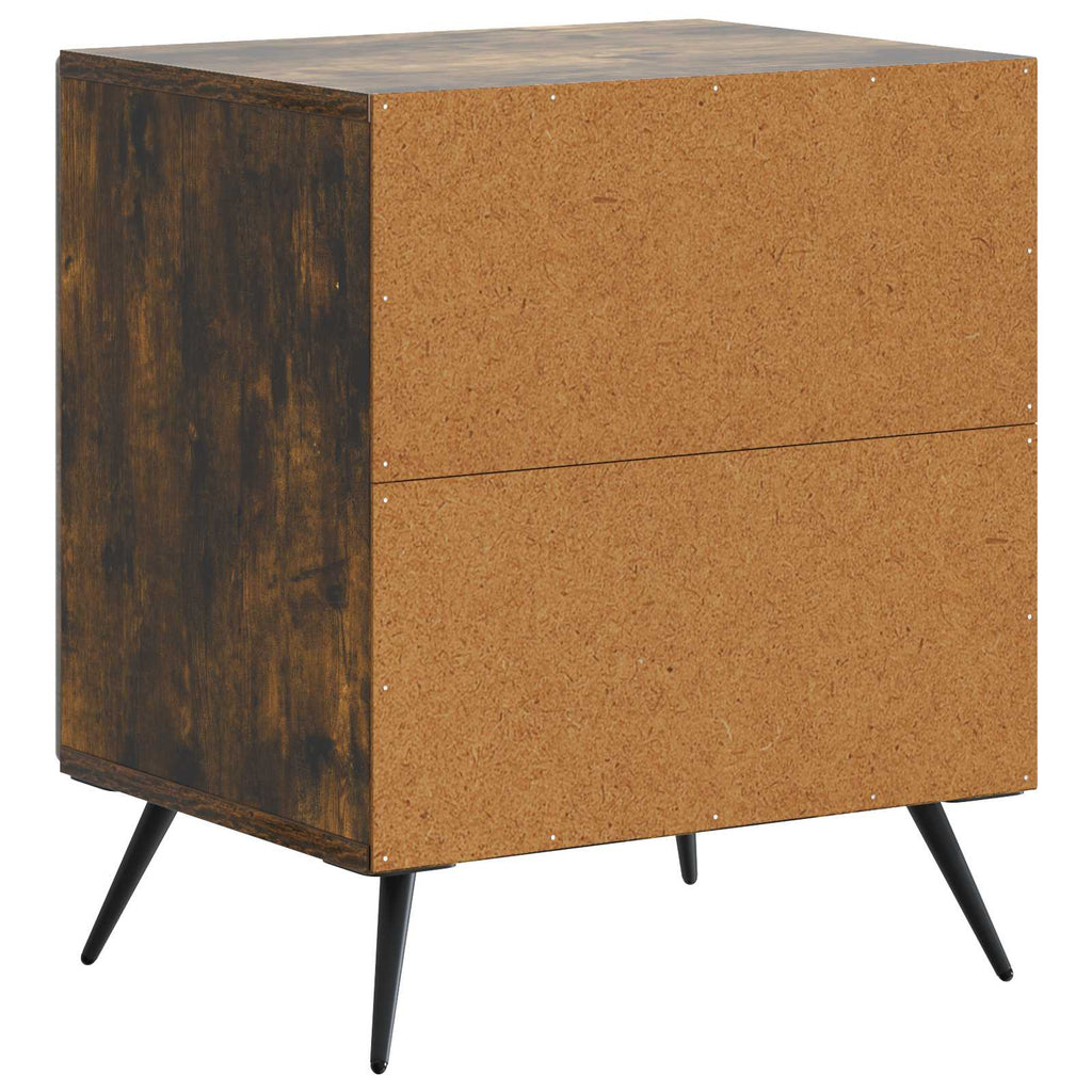 Nachttisch Geräucherte Eiche 43 x 34,5 x 50 cm Holzwerkstoff