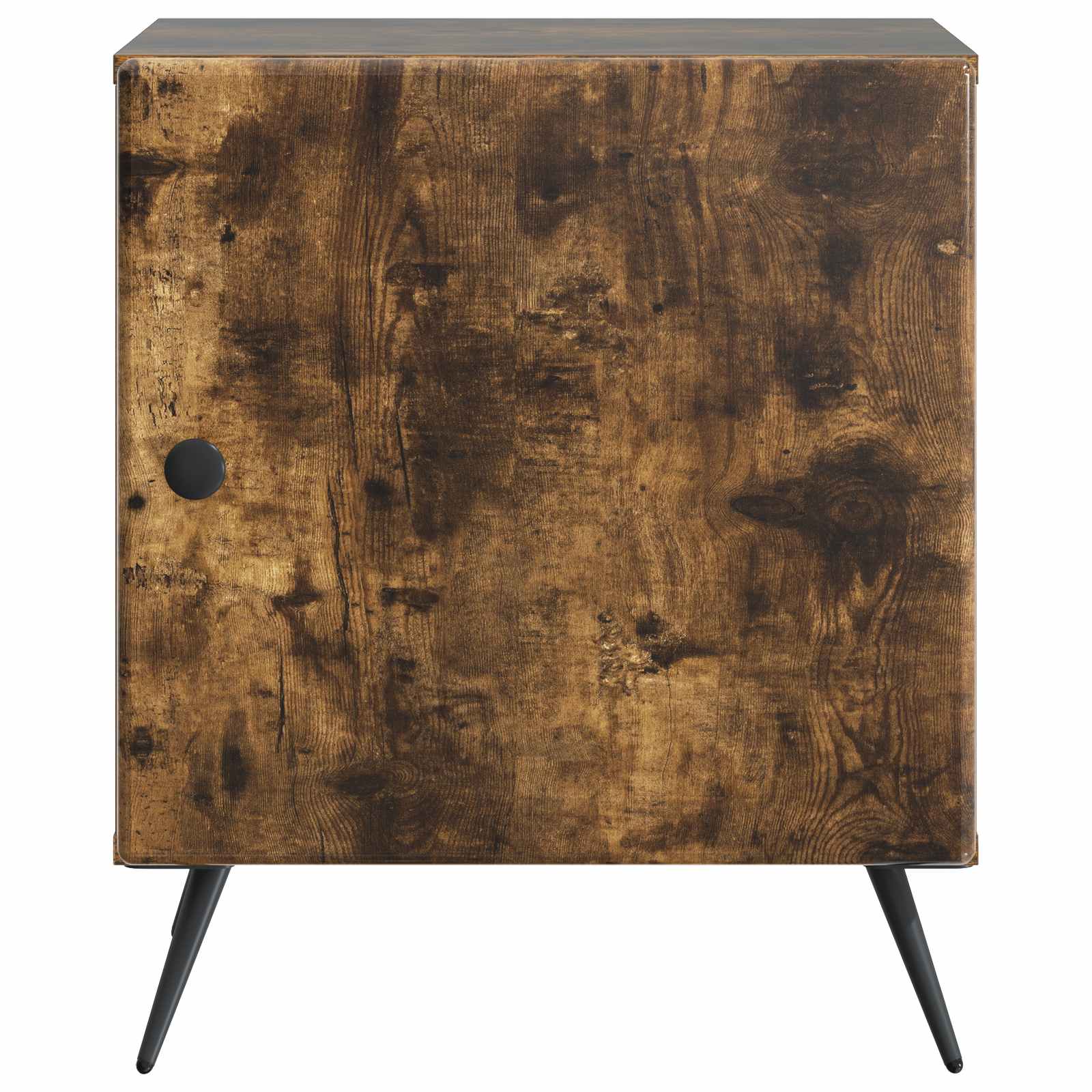 Nachttisch 2 pcs Geräucherte Eiche 43 x 34,5 x 50 cm