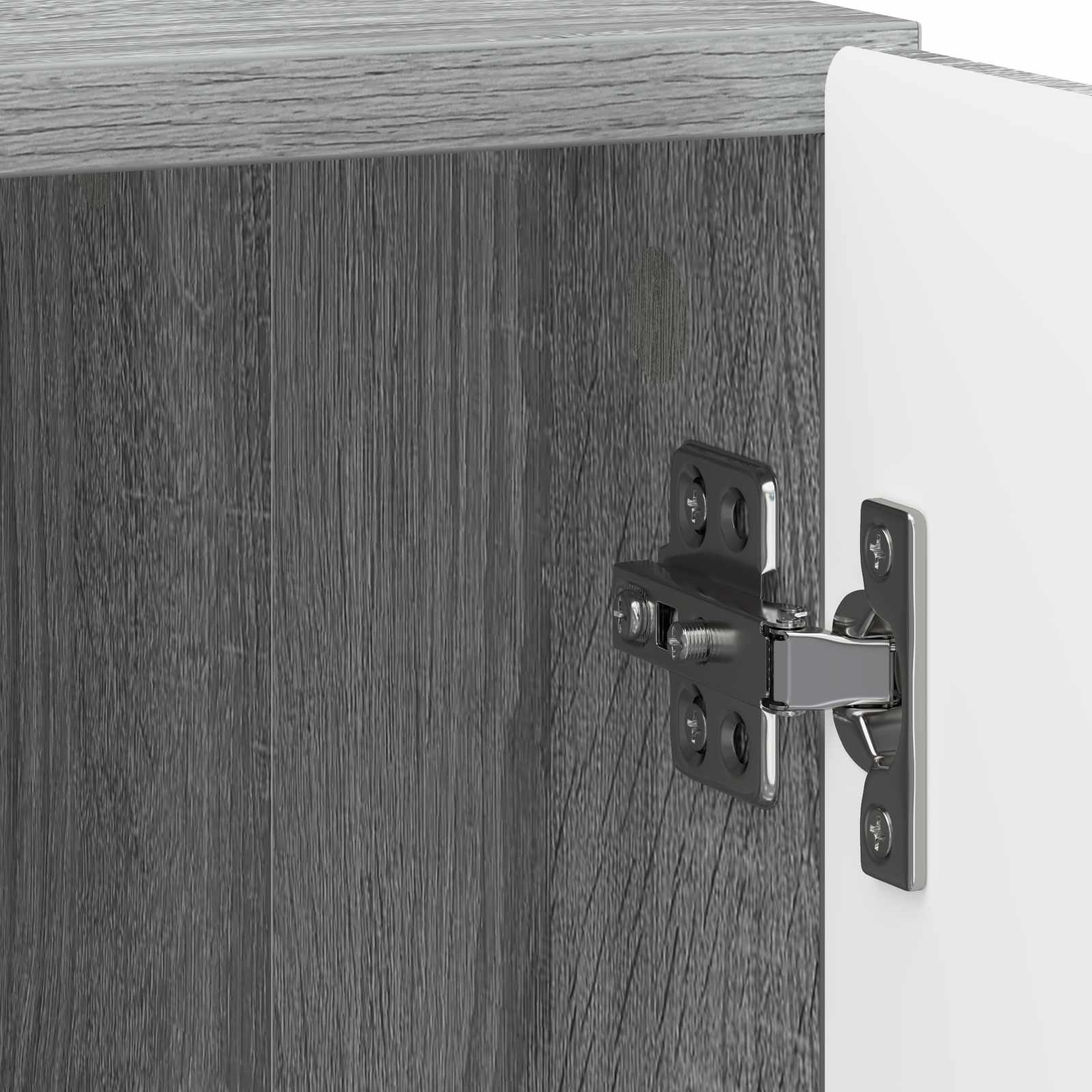 Nachttisch 2 pcs Graues Sonoma 43 x 34,5 x 50 cm Holzwerkstoff