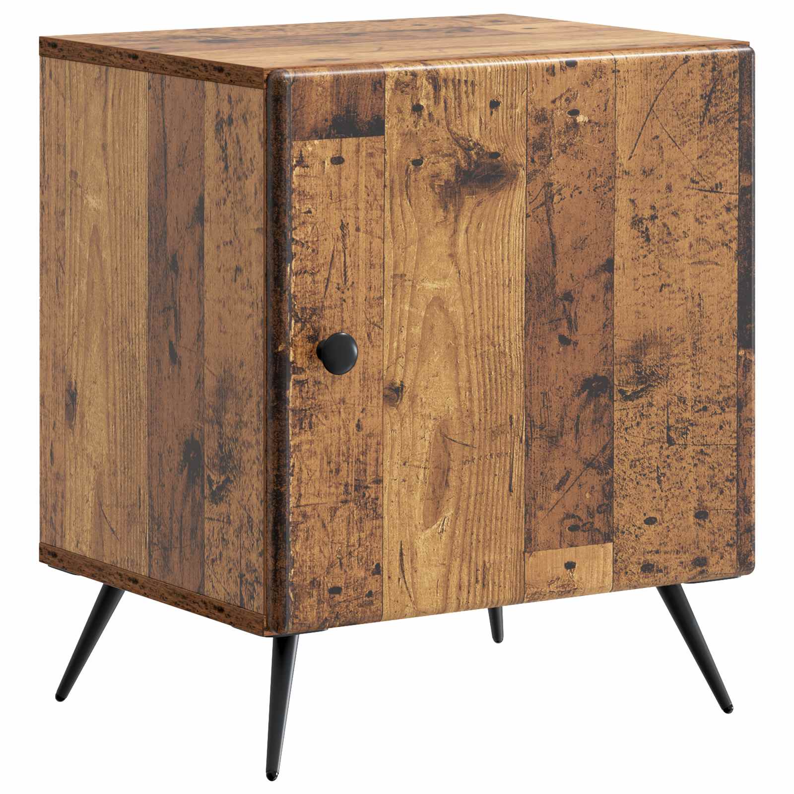 Nachttisch 2 pcs Altholz 43 x 34,5 x 50 cm Holzwerkstoff
