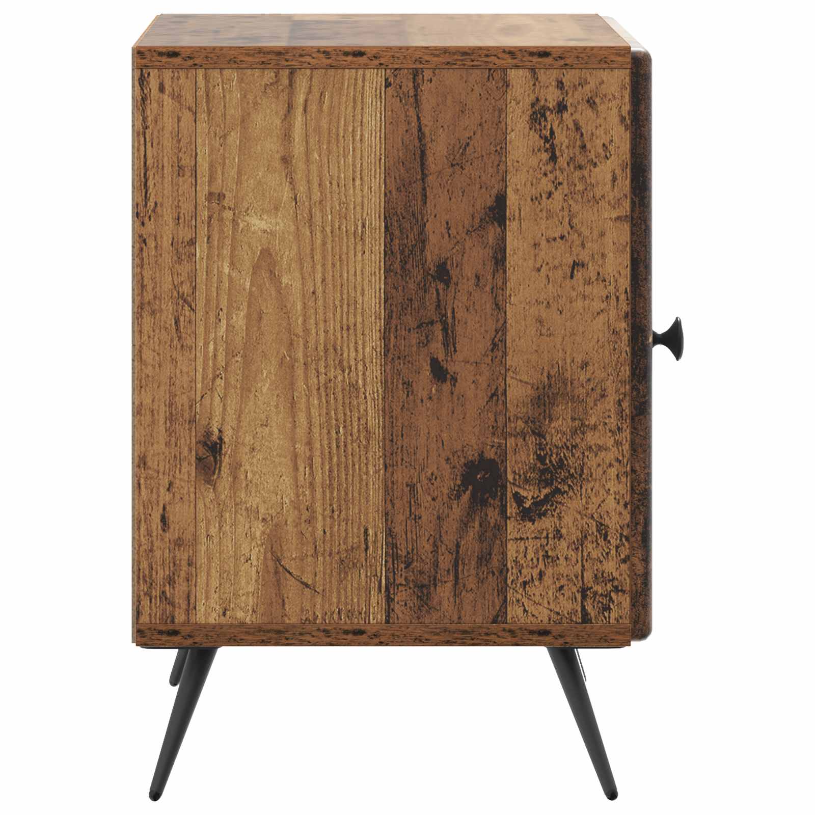 Nachttisch 2 pcs Altholz 43 x 34,5 x 50 cm Holzwerkstoff