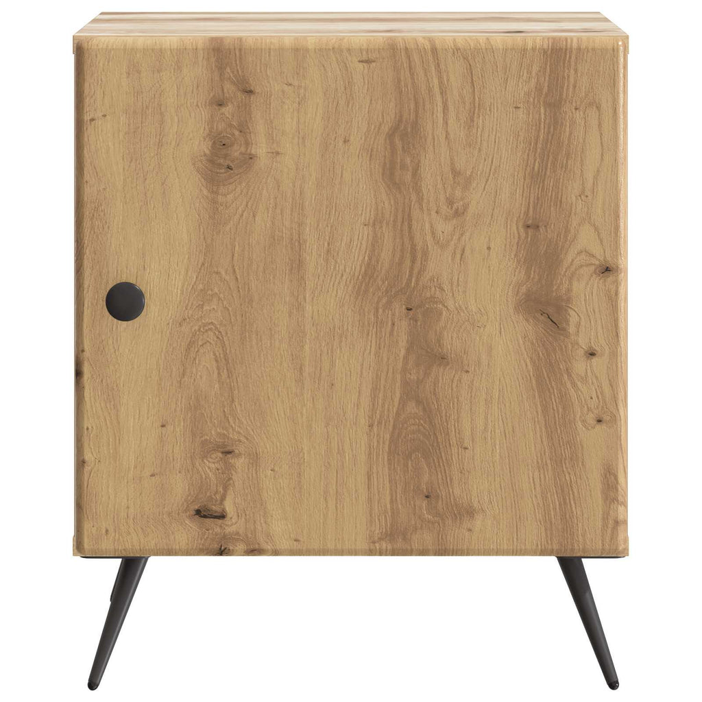 Nachttisch 2 pcs Artisan-Eiche 43 x 34,5 x 50 cm Holzwerkstoff