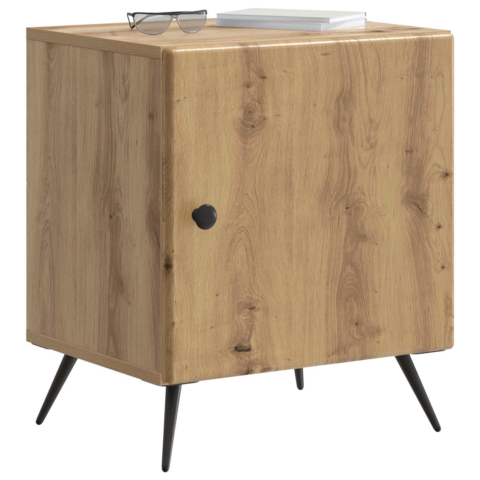 Nachttisch 2 pcs Artisan-Eiche 43 x 34,5 x 50 cm Holzwerkstoff
