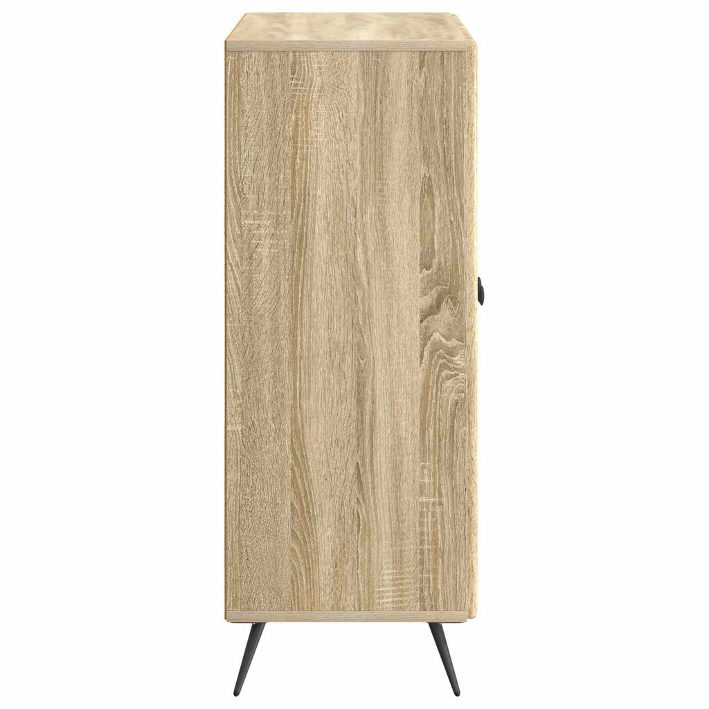 Sideboard Sonoma-Eiche 66 x 34,5 x 90 cm Holzwerkstoff