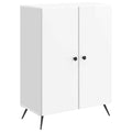 Sideboard Hochglanz Weiß 66 x 34,5 x 90 cm Holzwerkstoff