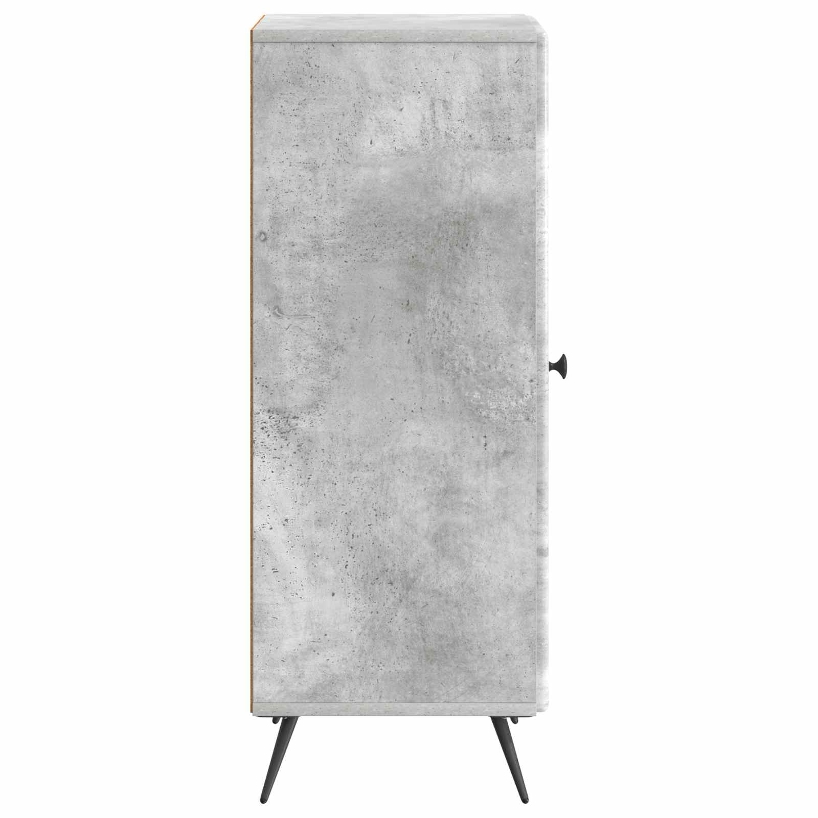 Sideboard Betongrau 33 x 34,5 x 90 cm Holzwerkstoff