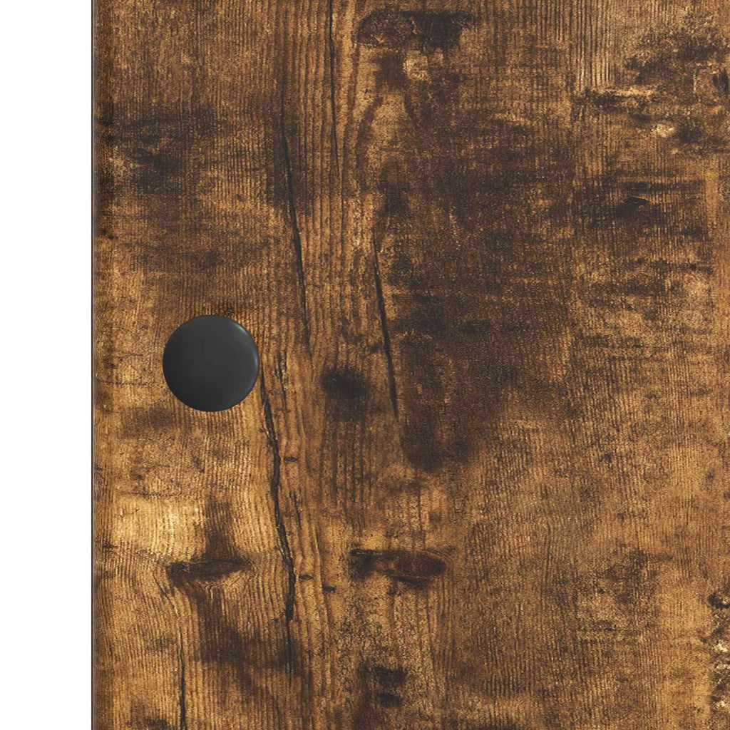 Sideboard Geräucherte Eiche 33 x 34,5 x 90 cm Holzwerkstoff