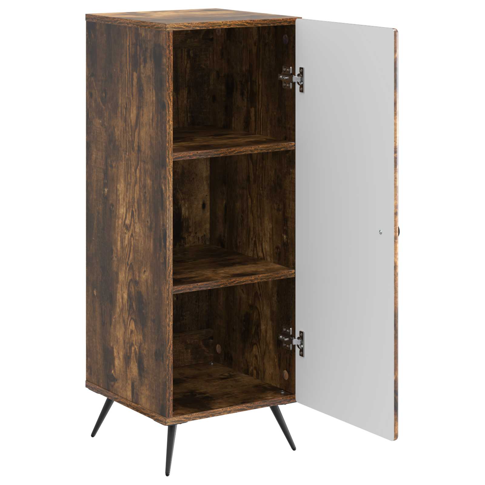 Sideboard Geräucherte Eiche 33 x 34,5 x 90 cm Holzwerkstoff