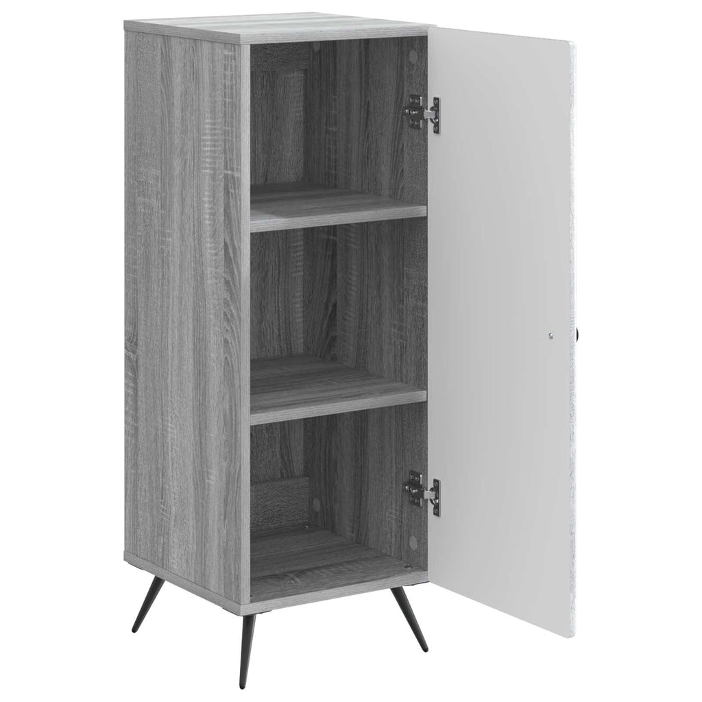 Sideboard Graues Sonoma 33 x 34,5 x 90 cm Holzwerkstoff
