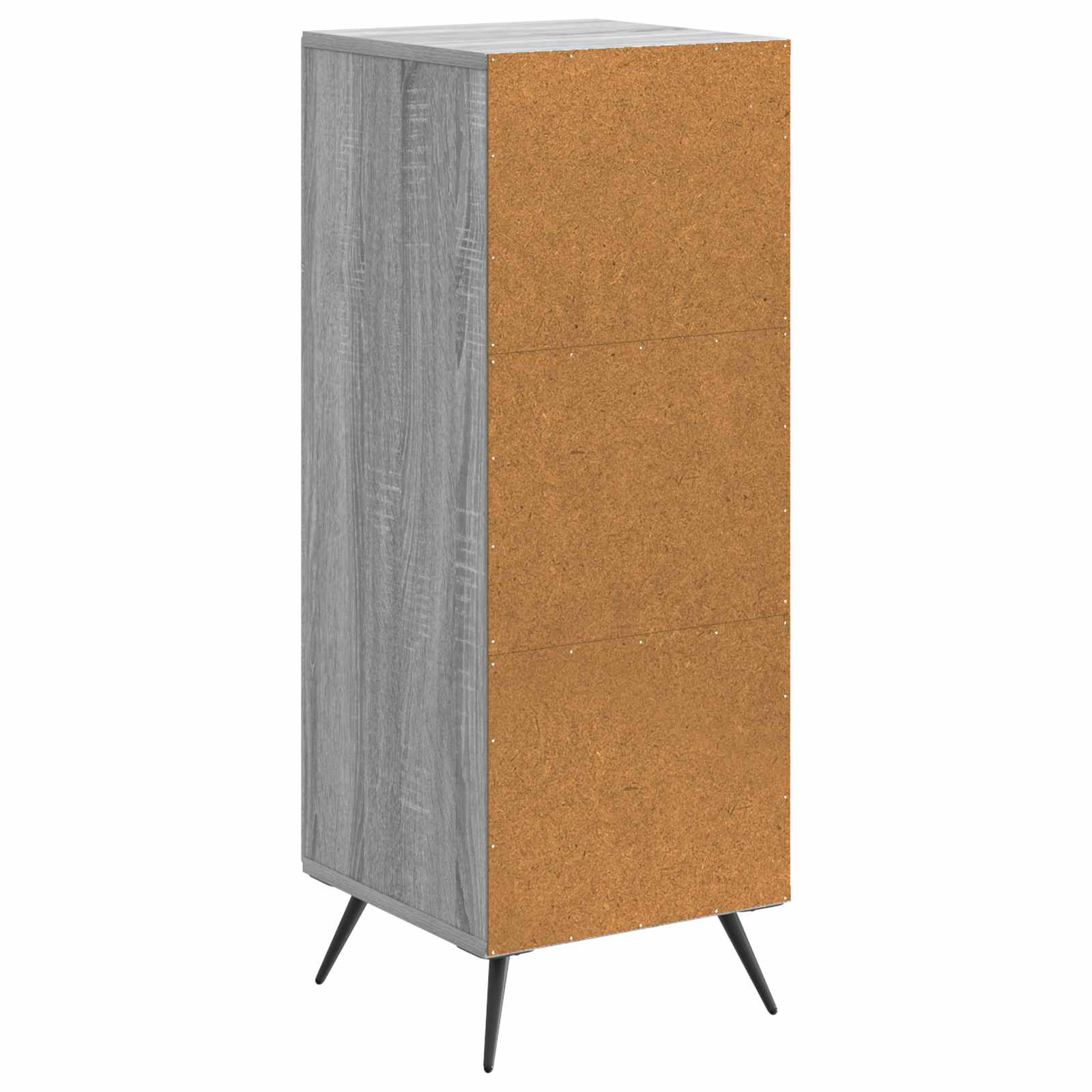 Sideboard Graues Sonoma 33 x 34,5 x 90 cm Holzwerkstoff