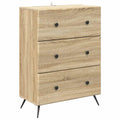 Schubladenschrank Sonoma-Eiche 66 x 34,5 x 90 cm Holzwerkstoff