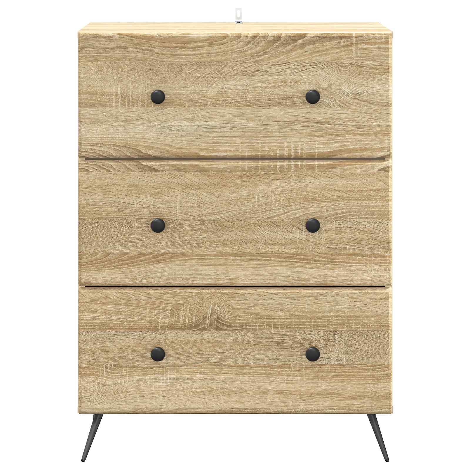 Schubladenschrank Sonoma-Eiche 66 x 34,5 x 90 cm Holzwerkstoff