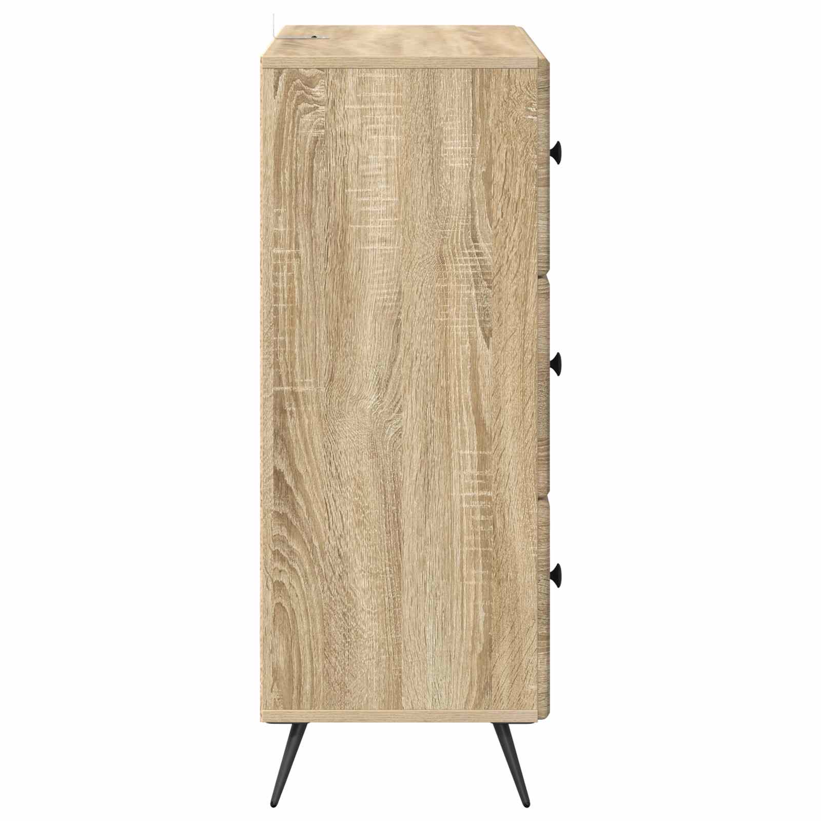Schubladenschrank Sonoma-Eiche 66 x 34,5 x 90 cm Holzwerkstoff