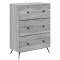 Schubladenschrank Graues Sonoma 66 x 34,5 x 90 cm Holzwerkstoff