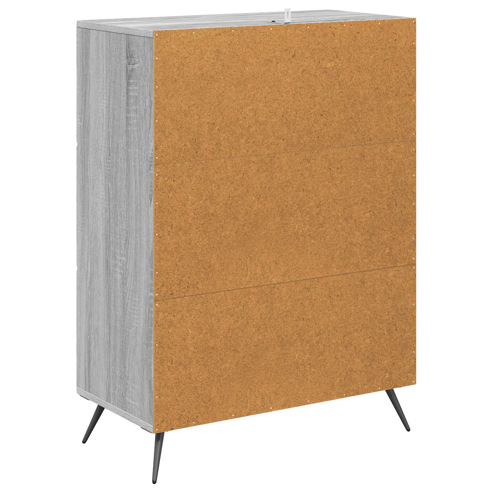 Schubladenschrank Graues Sonoma 66 x 34,5 x 90 cm Holzwerkstoff