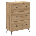 Schubladenschrank Artisan-Eiche 66 x 34,5 x 90 cm Holzwerkstoff