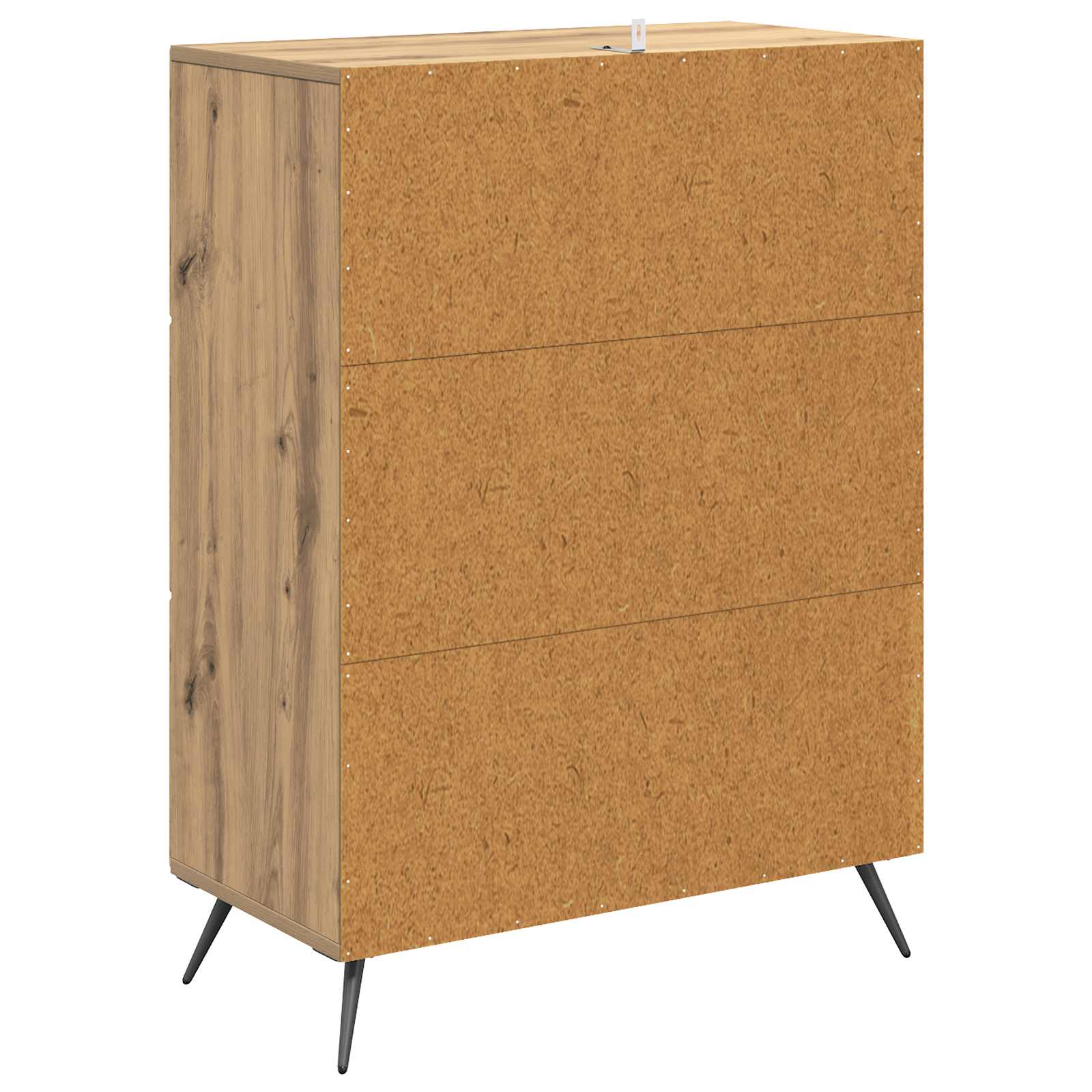 Schubladenschrank Artisan-Eiche 66 x 34,5 x 90 cm Holzwerkstoff