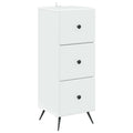 Schubladenschrank Weiß 33 x 34,5 x 90 cm Holzwerkstoff