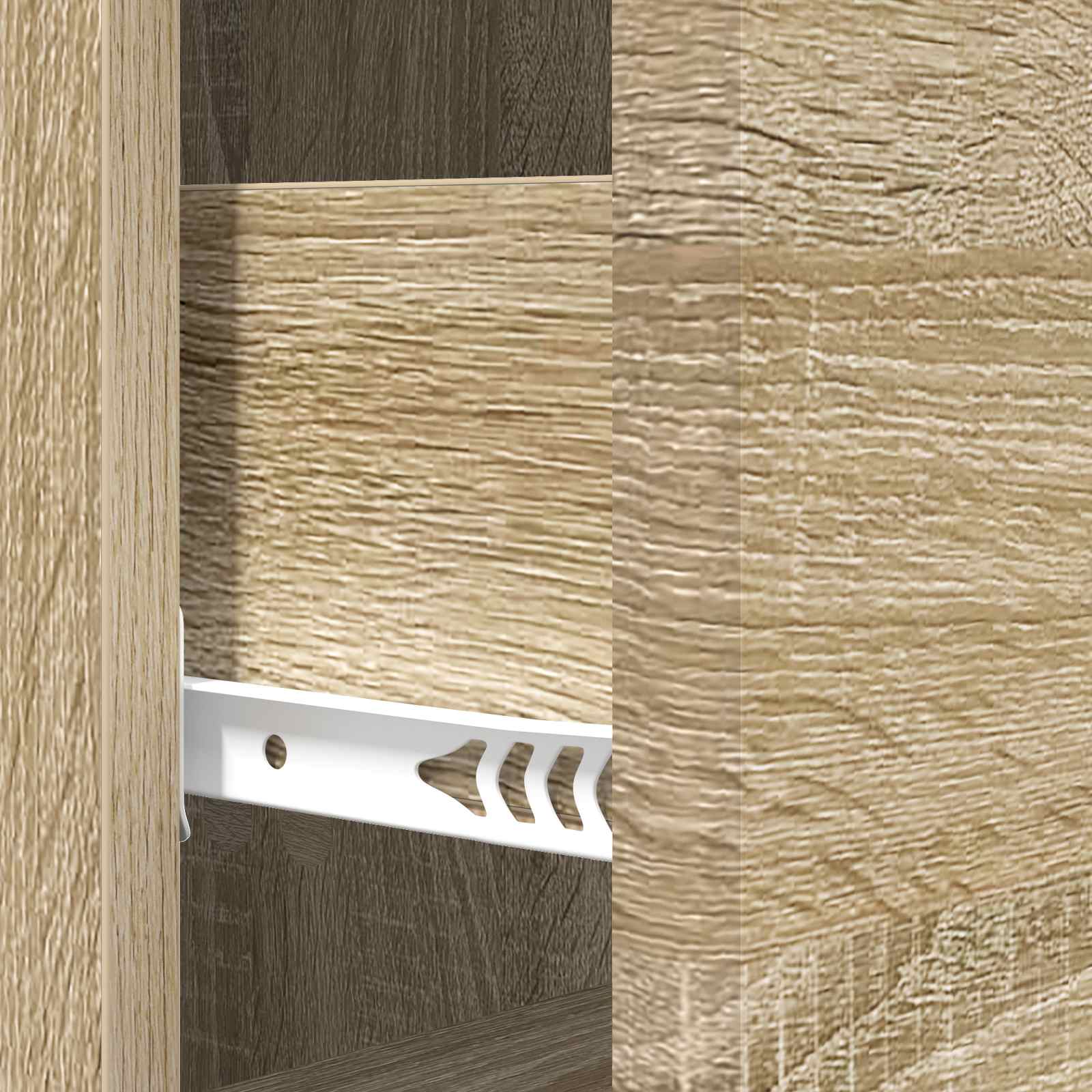 Schubladenschrank Sonoma-Eiche 33 x 34,5 x 90 cm Holzwerkstoff