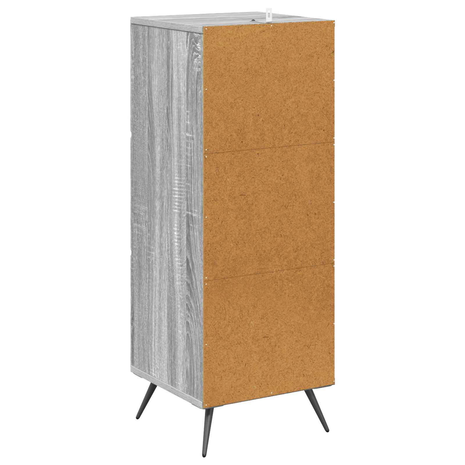 Schubladenschrank Graues Sonoma 33 x 34,5 x 90 cm Holzwerkstoff