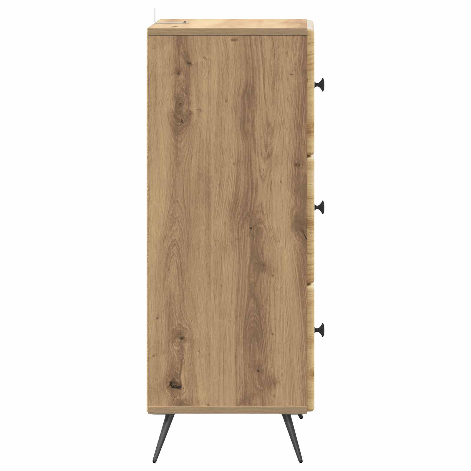 Schubladenschrank Artisan-Eiche 33 x 34,5 x 90 cm Holzwerkstoff