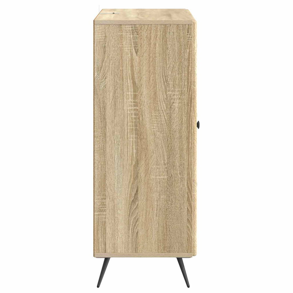 Sideboard Sonoma-Eiche 66 x 34,5 x 90 cm Holzwerkstoff