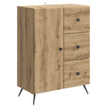 Sideboard Artisan-Eiche 66 x 34,5 x 90 cm Holzwerkstoff
