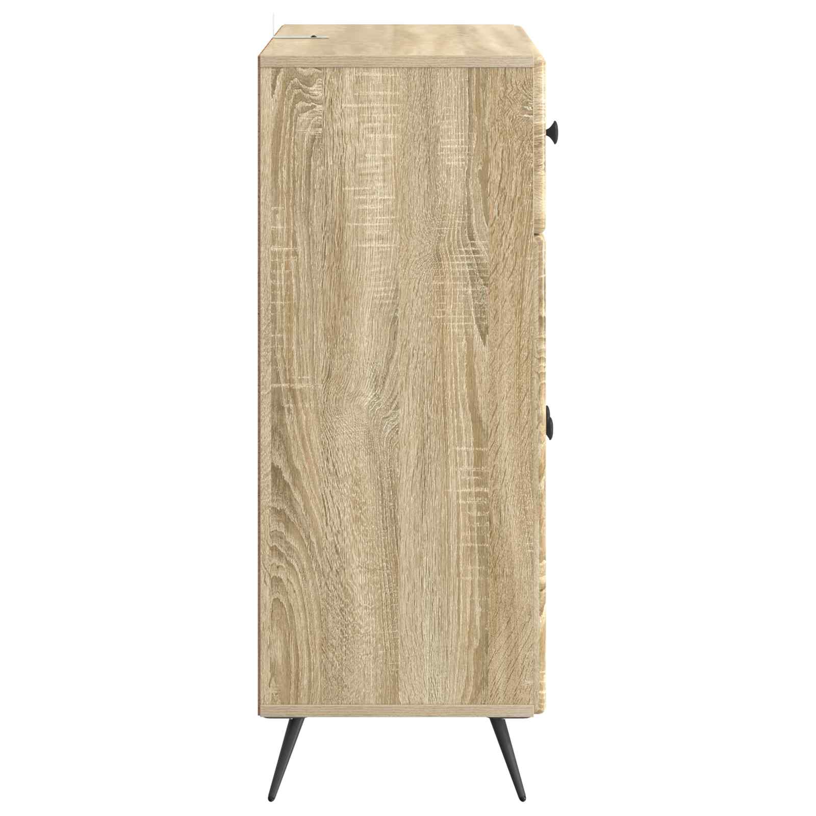 Sideboard Sonoma-Eiche 66 x 34,5 x 90 cm Holzwerkstoff